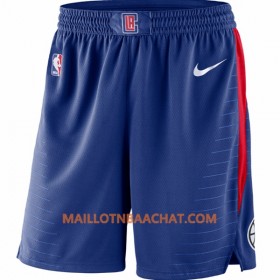 Los Angeles Clippers Homme Shorts Bleu Nike Swingman